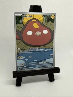 Pokemon White Flare Illustration Rare Stunfisk 118/086 NM - Image 3