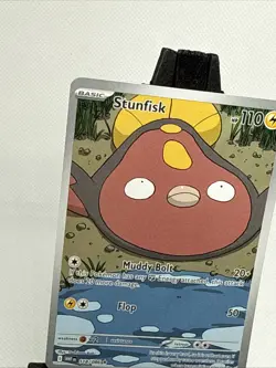 Pokemon White Flare Illustration Rare Stunfisk 118/086 NM - Image 4