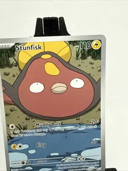 Pokemon White Flare Illustration Rare Stunfisk 118/086 NM - Image 5