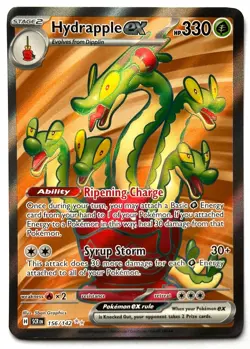 Hydrapple ex 156/142 - Pokemon TCG - Stellar Crown Ultra Rare Holo - Image 1