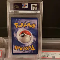 Pokemon Pikachu 1st Edition Yellow Cheeks Base Set Shadowless #58 PSA 8 - Image 2