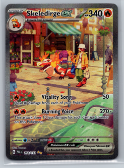 Skeledirge EX Pokemon TCG SV02: Paldea Evolved #258/193 NM - Image 1