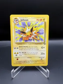 Jolteon 20/64 - Jungle Unlimited Non-Holo Rare Pokemon TCG LP/NM - Image 1