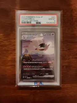 2023 Pokemon SV2a JP Charizard EX SAR GEM MINT 10 - Image 1