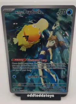 Pokemon TCG Misty's Psyduck Destined Rivals 193/182. free shipping - Image 1