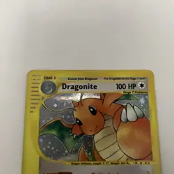 Pokemon Dragonite 9/165 Holo Rare - Pokemon Expedition - Vintage E-Reader HP - Image 2