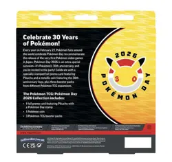 Pokemon TCG: Pokemon Day 2026 30th Anniversary Collection Box Sealed IN HAND ✅ - Image 3