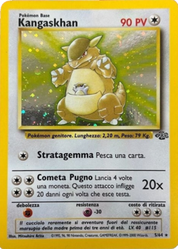 Pokemon TCG - Kangaskhan - 5/64 - Italian - Holo Rare - Jungle [Lightly Played] - Image 1