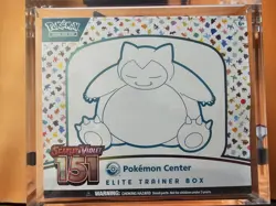 Pokemon 151 Pokemon Center Elite Trainer Box Sealed w/ Acrylic Mint Condition - Image 1