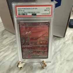 2023 Pokemon TCG 151 Ultra Premium Collection Mew ex Promo 053 PSA 8 - Image 1