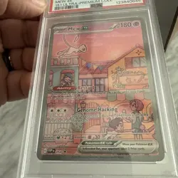2023 Pokemon TCG 151 Ultra Premium Collection Mew ex Promo 053 PSA 8 - Image 4