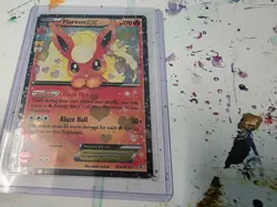 Pokemon TCG Flareon EX Full Art RC6/RC32 Generations Radiant Collection Holo NM - Image 3