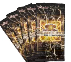 Yu-Gi-Oh Limit Over Collection Booster 5 Packs Japanese Konami Sealed - Image 1