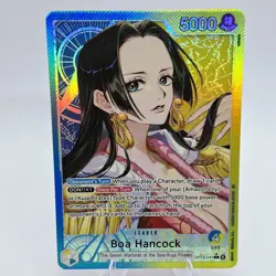 Boa Hancock Alt Art Leader OP14-041 One Piece Card TCG English Seven Warlords NM - Image 2