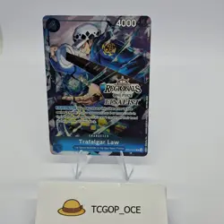 One Piece Trafalgar Law Op07-047 Offline Regionals Tournament 2025-26 FINALIST - Image 1