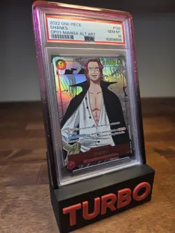 2024 One Piece The Best Shanks Manga Alt Art #OP01-120 PSA 10 - Image 2