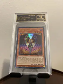 Yu-Gi-Oh! Dark Honest 2022 NM-MT 10 Crown Graded Card - Image 2