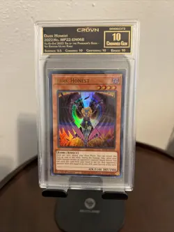Yu-Gi-Oh! Dark Honest 2022 NM-MT 10 Crown Graded Card - Image 3
