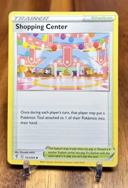 Shopping Center 157/203 Evolving Skies Trainer Item Pokemon Card NM - Image 1