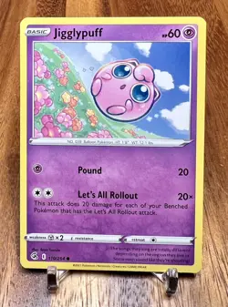 Jigglypuff 110/264 Non Holo Common Fusion Strike Pokemon Card NM - Image 1