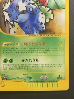 Dark Ivysaur 017/048 Web Series 2001 1st Ed Pokemon Card Japanese #1 - Image 5