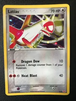 Latias 4/10 EX Trainer Kit 2004 Pokemon holo rare card - Image 1