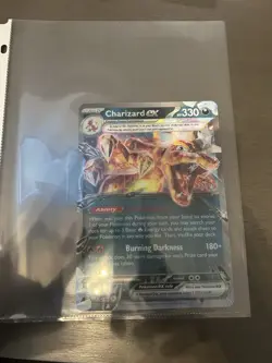 Pokemon TCG Charizard EX 196 Black Star Promo Jumbo Card NM Condition - Image 1