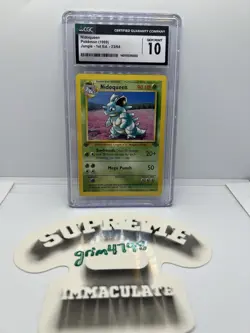 CGC 10 MINT Nidoqueen 1999 Jungle 1st Edition 23/64 Pokemon Card - Image 1
