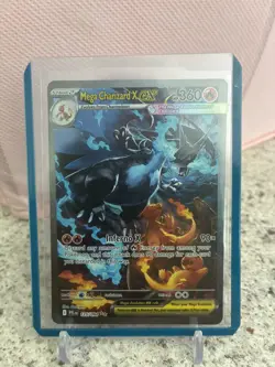 Mega Charizard X ex 125/094 SIR ME02: Phantasmal Flames English Pokemon TCG - Image 3
