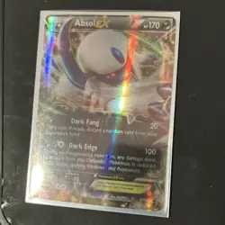 Pokemon Absol EX Promo Holo XY62 XY 170 HP Basic Darkness - Image 1