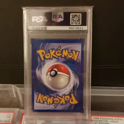 Pokemon Meganium Neo Genesis 1st Edition Holo Rare 11/111 2000 PSA 8 - Image 2