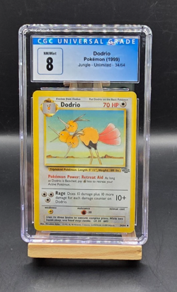 Pokemon Dodrio 1999 Jungle 34/64 CGC 8 - Image 1