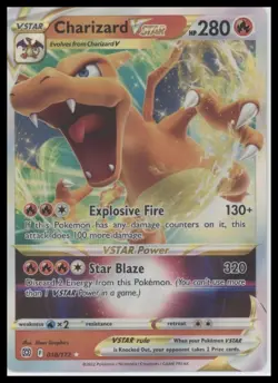Charizard VSTAR #18 – Pokemon Brilliant Stars | Ultra Rare Holo - Image 1
