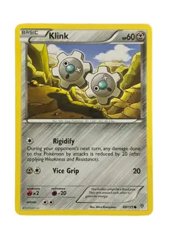 New: 2012 Pokemon TCG Klink Black and White Plasma Storm 88 Regular Common - Image 1