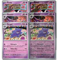 Pokemon 151 Gengar Evolution Set | Haunter Gastly NM | Free Shipping - Image 1