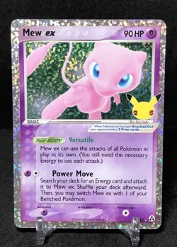 Pokemon Celebrations Classic Collection 25th Anniversary Holo 88/92 Mew ex - Image 1