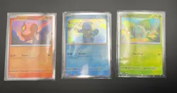 Pokemon 151 Promo Bulbasaur SVP 046 - Charmander SVP 047 - Squirtle SVP 048 NM/M - Image 1