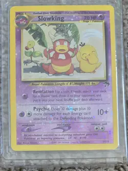 Pokemon Vintage Southern Islands Reverse Holo Slowking 14/18 Rare WotC Promo - Image 2