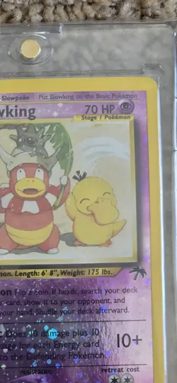 Pokemon Vintage Southern Islands Reverse Holo Slowking 14/18 Rare WotC Promo - Image 4