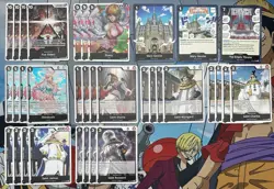 One Piece TCG OP13 Competitive IMU Deck W/ AA Mary G + Stussy + Dons!! - Sleeved - Image 2