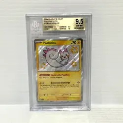 Pachirisu 138/091 - Paldean Fates - Graded Pokemon Card - BGS 9.5 (PSA 10) - Image 1