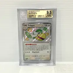 Pelliper 204/091 - Paldean Fates - Graded Pokemon Card - BGS 9.5 (PSA 10) - Image 1