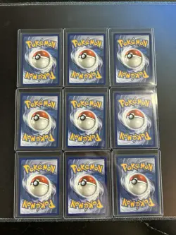 Pokemon 30th Anniversary First Partner Starter Illustration Set Full 9 Card TCG - Image 2