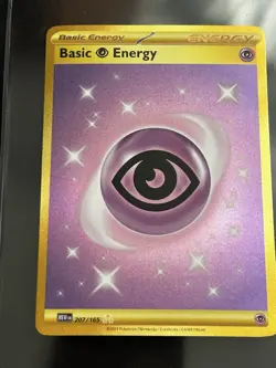 Basic Psychic Energy - 207/165 SV: Scarlet & Violet 151 - Pokemon Card - NM - Image 1