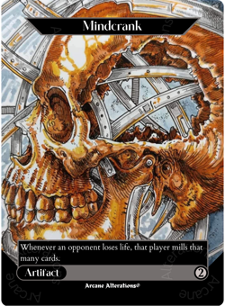 Mindcrank - Full Art Altered Art Custom Proxy Cards - Image 1