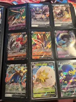 🔥Pokemon Card Lot Binder 272 Cards EX’s w Full Art, promo Etc Holos Collection - Image 3