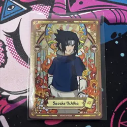 Sasuke Uchiha NARUTO NRSA01-SP-002L5 Naruto Kayou Card - ENGLISH - Heaven Scroll - Image 1