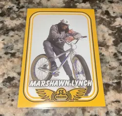 🔥 Marshawn Lynch BMX SE Racing Limited Edition Sports Card Signature Beast Mode - Image 1