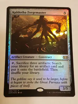 1x Kuldotha Forgemaster [Double Masters] MTG Near Mint Foil x1 - Image 1