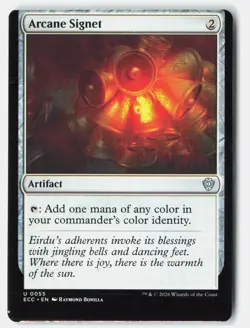 Arcane Signet U Normal Commander: Lorwyn Eclipsed 55 NM Miscut - Image 1